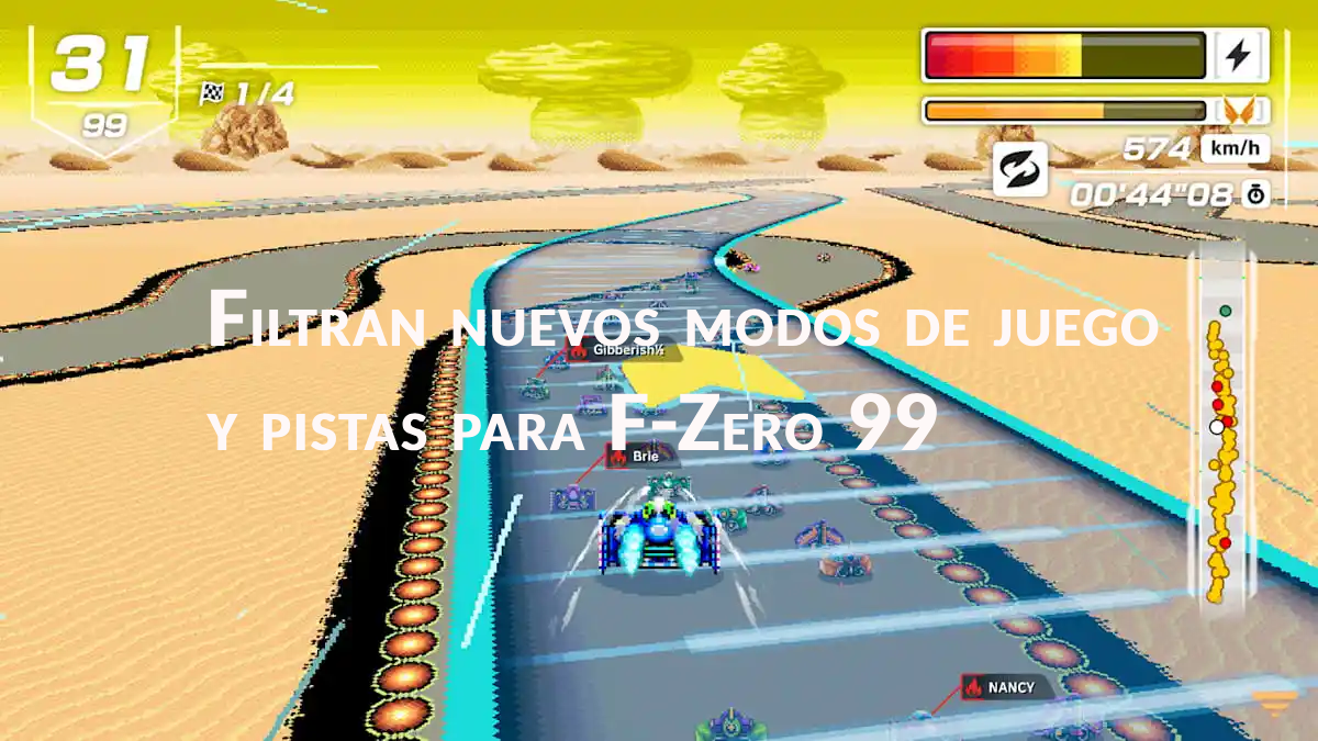 nuevas pistas y modos en f-zero 99 revista pixelpedia