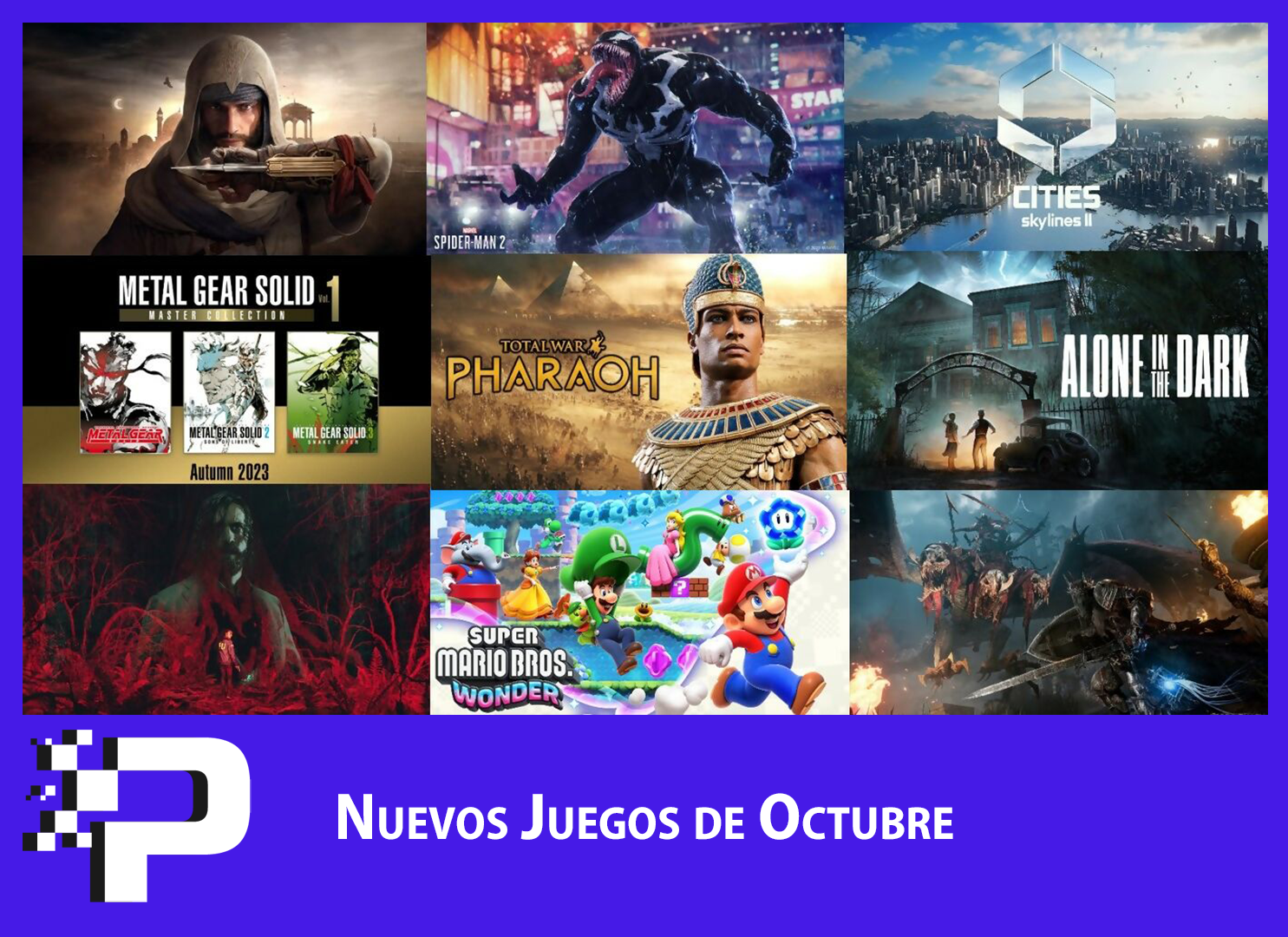 nuevos juegos octubre 2023 revista pixelpedia